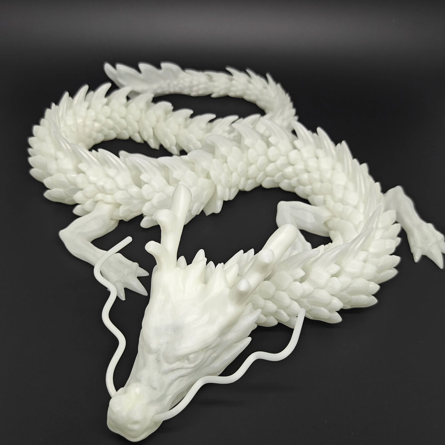 88CM 3D Printed Gem Dragon Crystal Fidget Toy Rotatable Articulated