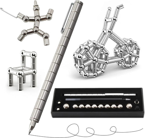 Decompression magnetic pen, fidgeting magnetic pen, multifunctional