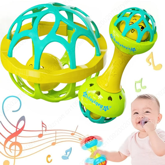 3/1pcs Baby Rattles 0 12 Months Baby Educational Toys Shaker Grab Spin