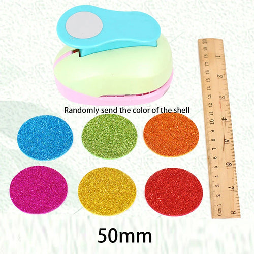 Assorted Circle Punch Set (8/16/25/38/50/75mm) - Vibrant Paper Craft