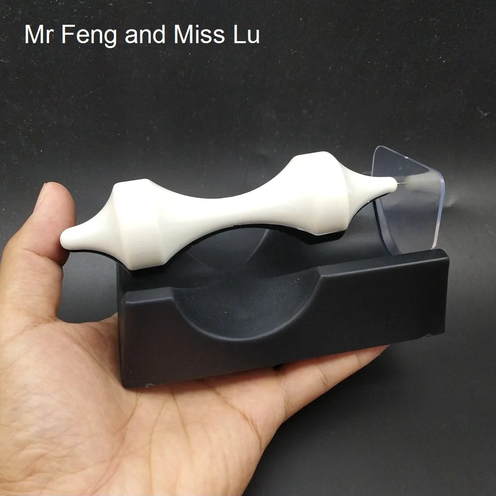 Battery-Free Magnetic Levitation Rotating Roller Novelty Science