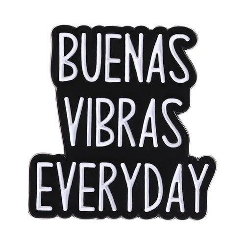 Funny Spanish Quote Enamel Pins Te Calmas O Te Calmas Despues No Digas