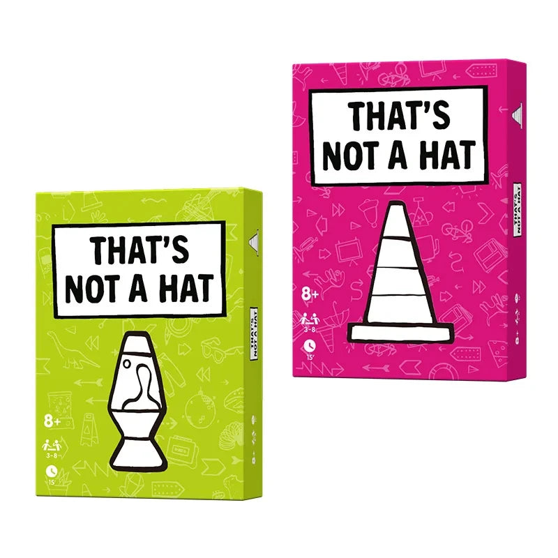 That’s Not A Hat Party Game Set Memory Tabletop Game 3-8 Players Cards