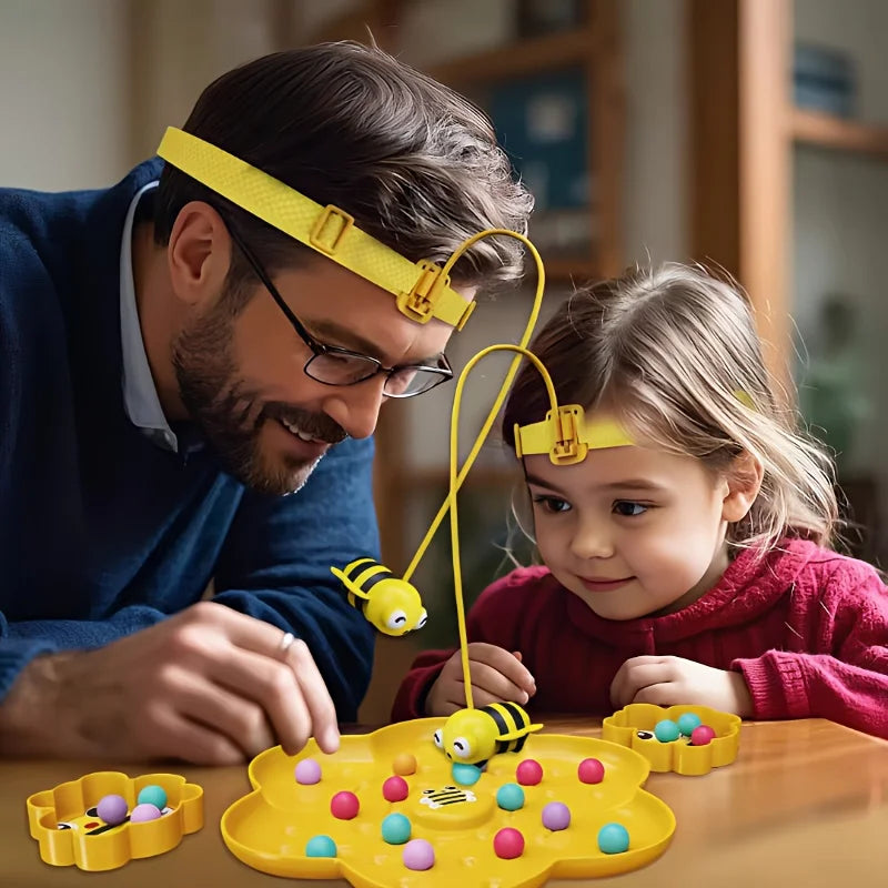 Little Bumblebee Multifunctional Board Game Puzzle Fishing Toys