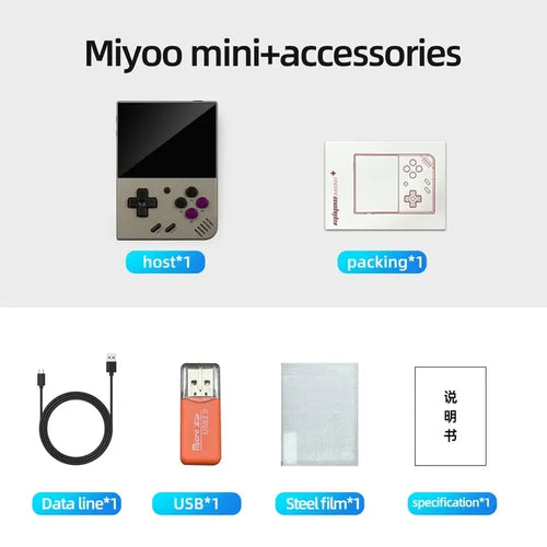 MIYOO Mini Plus Portable Retro Handheld Game Console 3.5-inch IPS HD