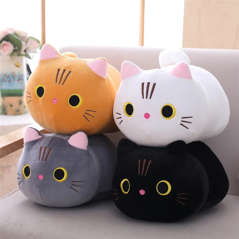 20cm Cute Soft Cat Plush Pillow Sofa Cushion Kawaii Plush Toy Stuffed