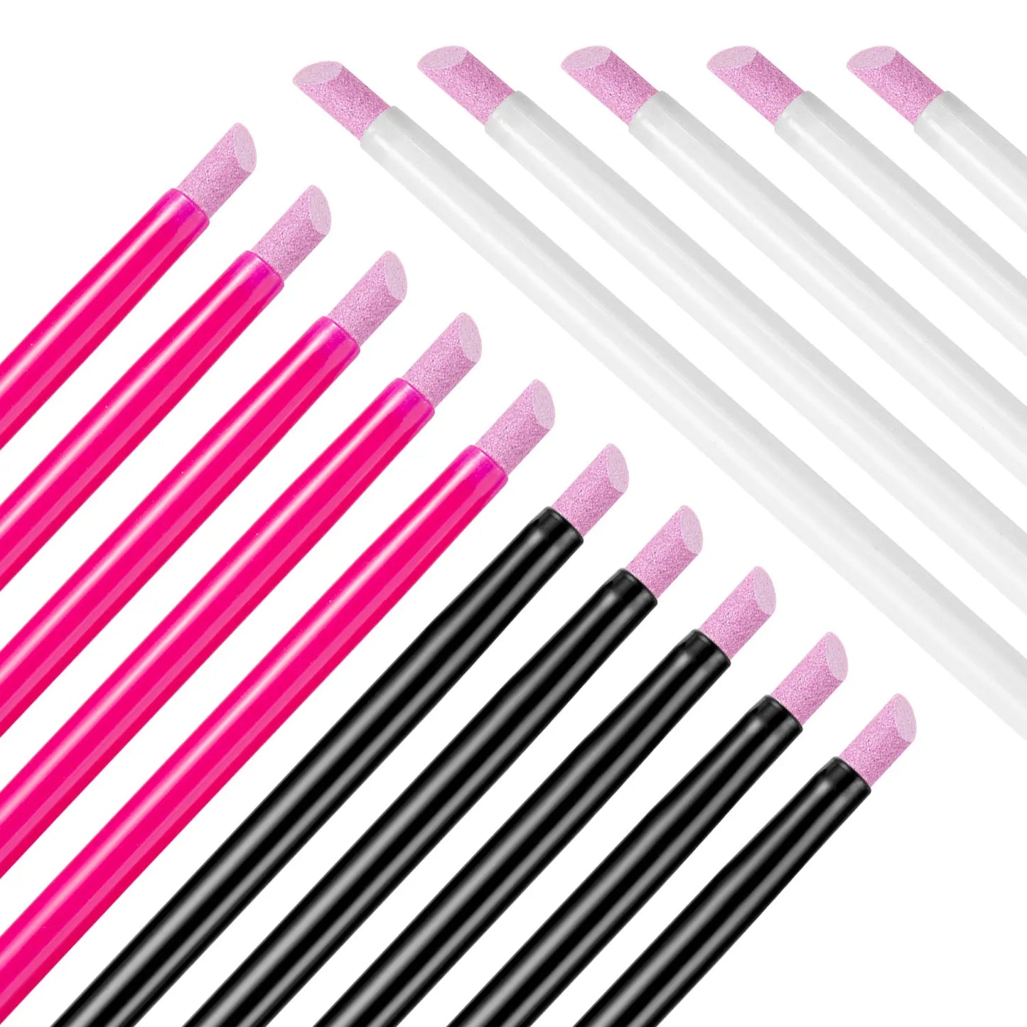5Pcs Quartz Pen Nail  Cuticle Pushers Nail Polish Manicure Stick Nail