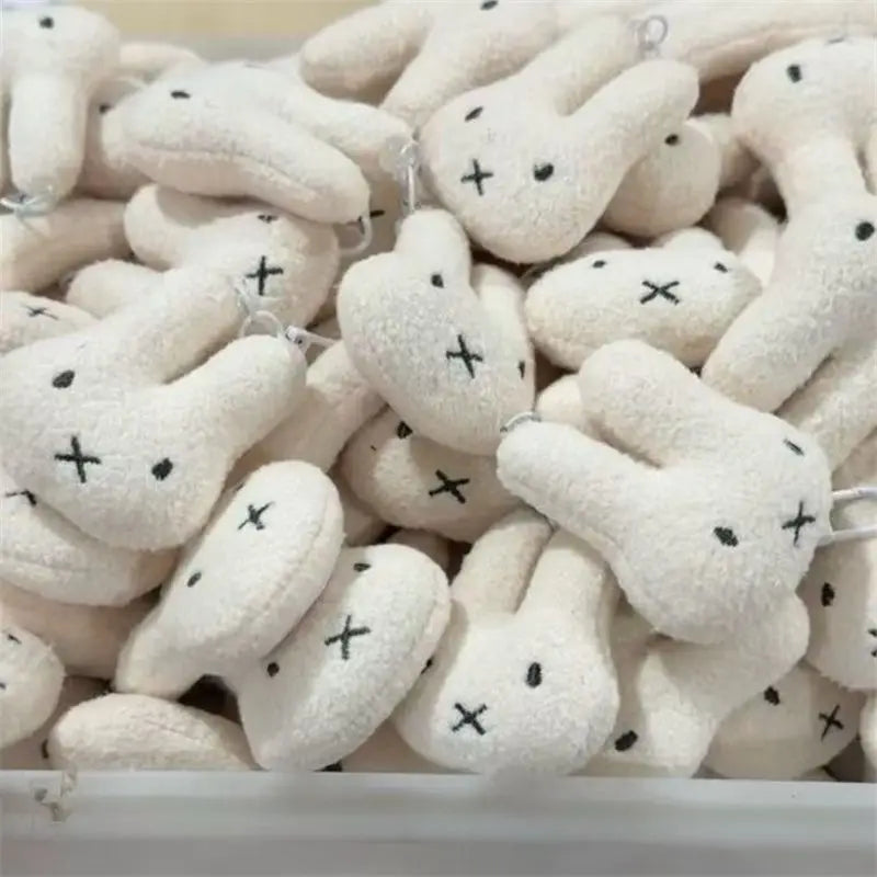 Miffy Cartoon Hair Tie Hairpin Brooch Bangs Clip Pendant Sweet