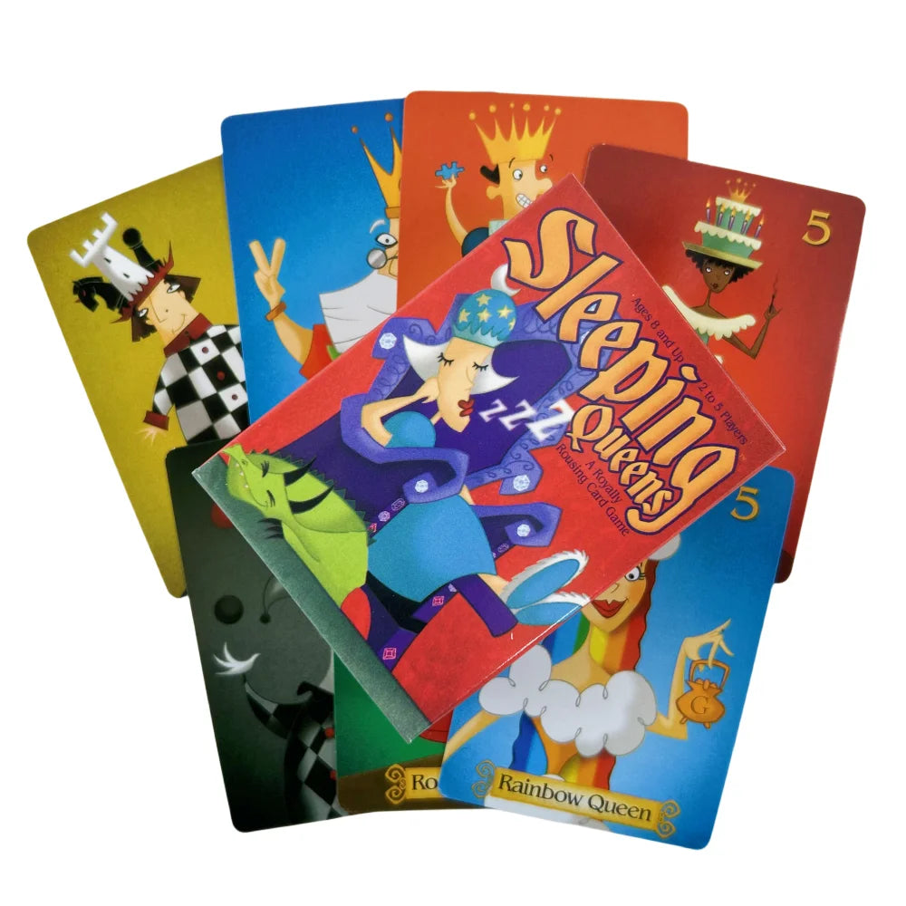 Sleeping Queens Board Game Card Family Gift Wake Up Queen Strategy