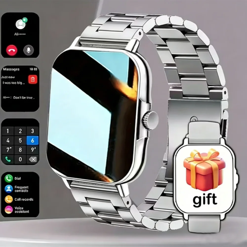 LAXASFIT 2026 New Smartwatch Bluetooth Calling Music Playback Heart
