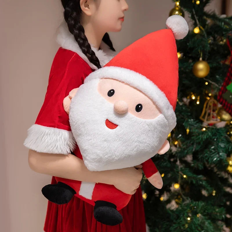 Cute Santa Claus & Elk Snowman Gingerbread Man Plush Toys Stuffed