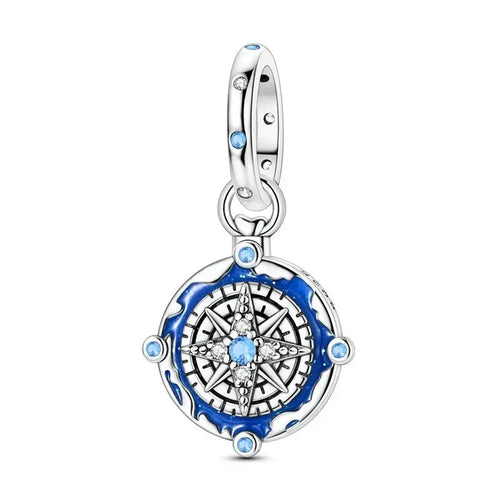 New 925 Sterling Silver Charms Beads Pendants Colorful Tree of Life