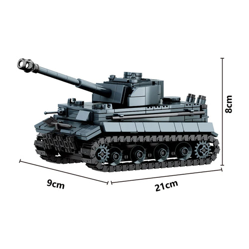 WW2 Military Army Soldiers World War 2 Tank Armored Vehicle Model