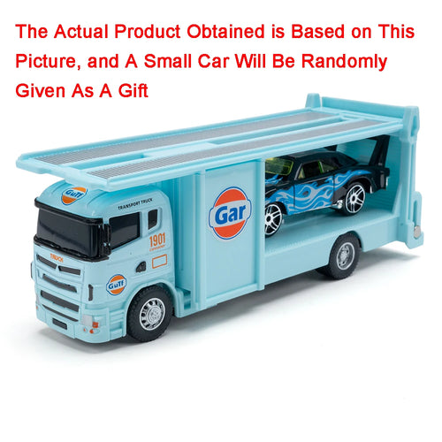 Scale 1:64 Container Alloy Trailer Model Toy Car Diecast Metal Movable