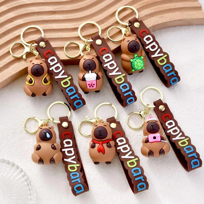 Capybara Rodent Capybara Pvc Pendant PVC Simulation Capybara Capybara