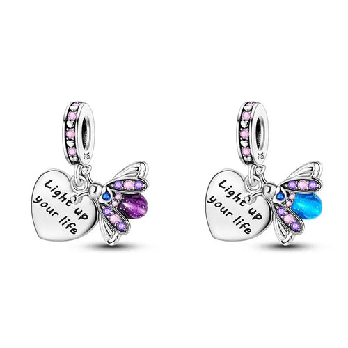 2024 New 925 Sterling Silver Luminous Charm Beads for 3mm Original