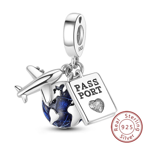 Hot Sale Charm Bead Pendant 925 Sterling Silver Firefly Love Heart