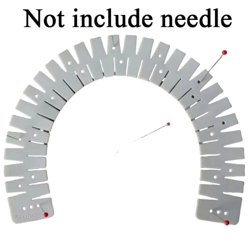 1pc Silicone Hemmer Flexible Sewing Tool Hem Ruler Sewing Auxiliary