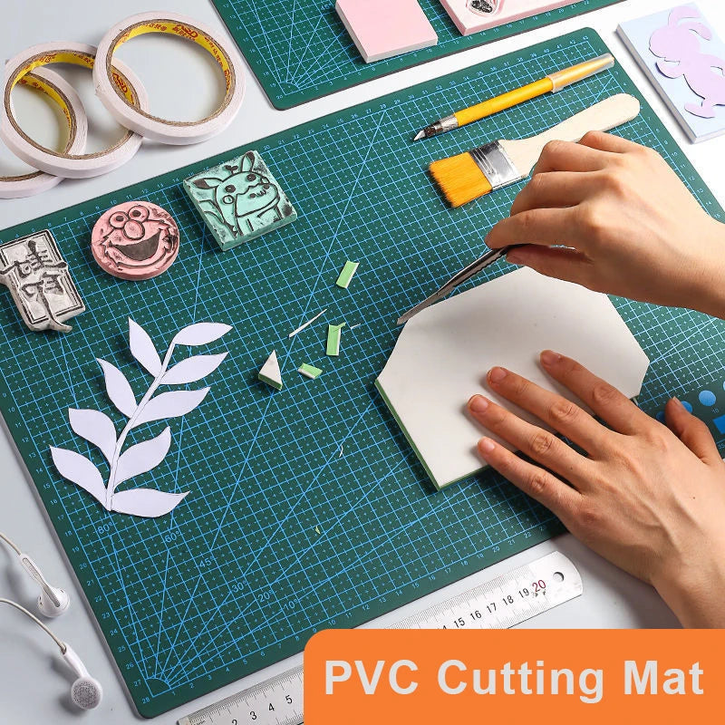 A1 A2 A3 A4 PVC Cutting Mat Board Durable Self-healing DIY Sewing