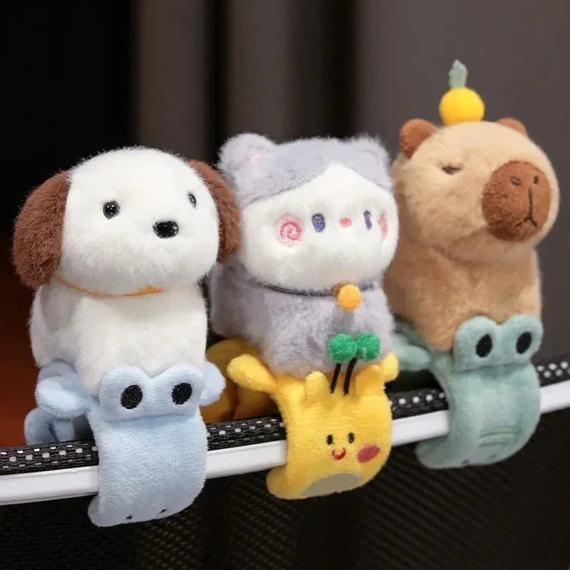 Capybara Slap Snap Wrap Capibara Plushie Wristband Bracelet Kawaii