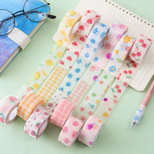 12/20/30pcs Colorful Non-Woven Elastic Self-Adhesive Finger Protection