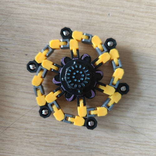 Kids Deformed Fidget Spinner Chain Toys For Children Resistance Hand