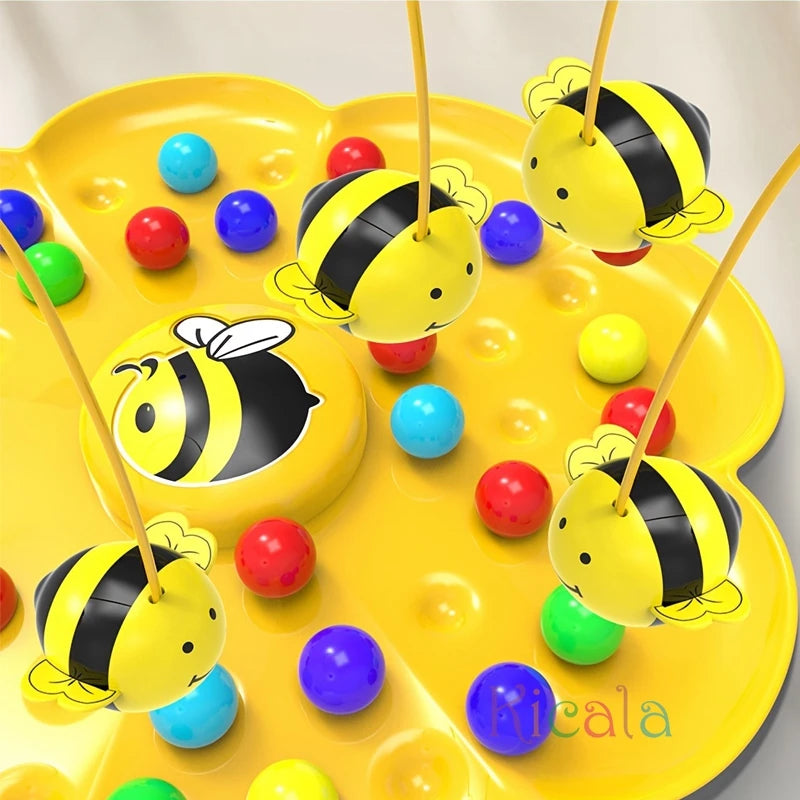 Little Bumblebee Multifunctional Board Game Puzzle Fishing Toys