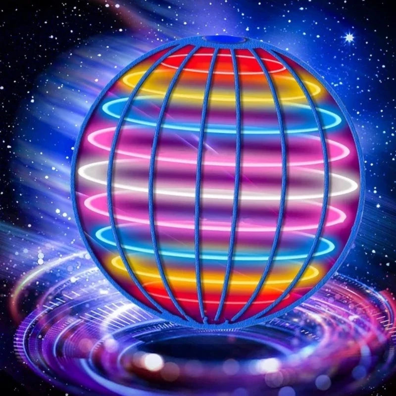 Flying Ball Boomerang Flyorb Magic With LED Lights Drone Hover Ball