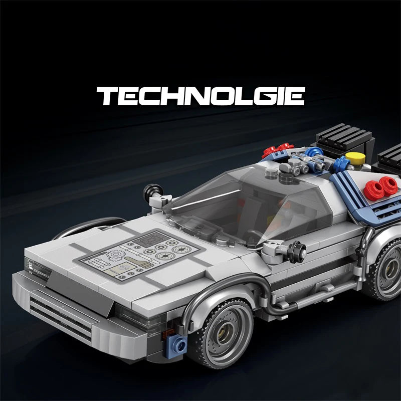 1:24 Classic Movie Racing Car Building Blocks MOC Model Sport Cars