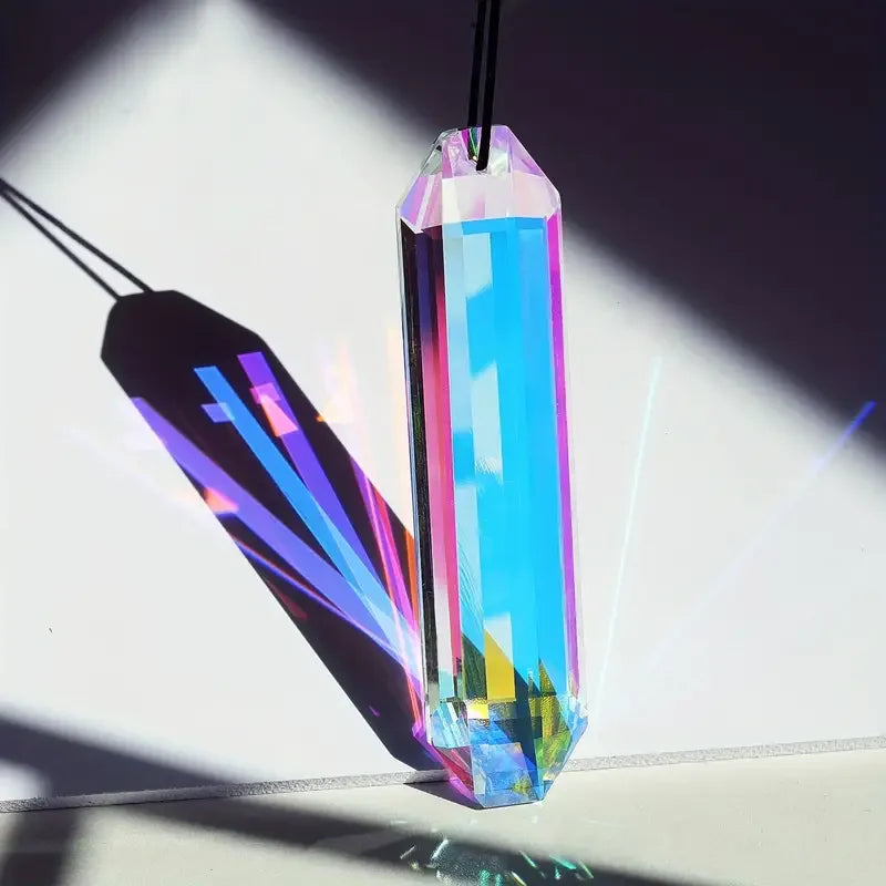 2 pcs sun catcher window prism pendant, Crystal rainbow manufacturing
