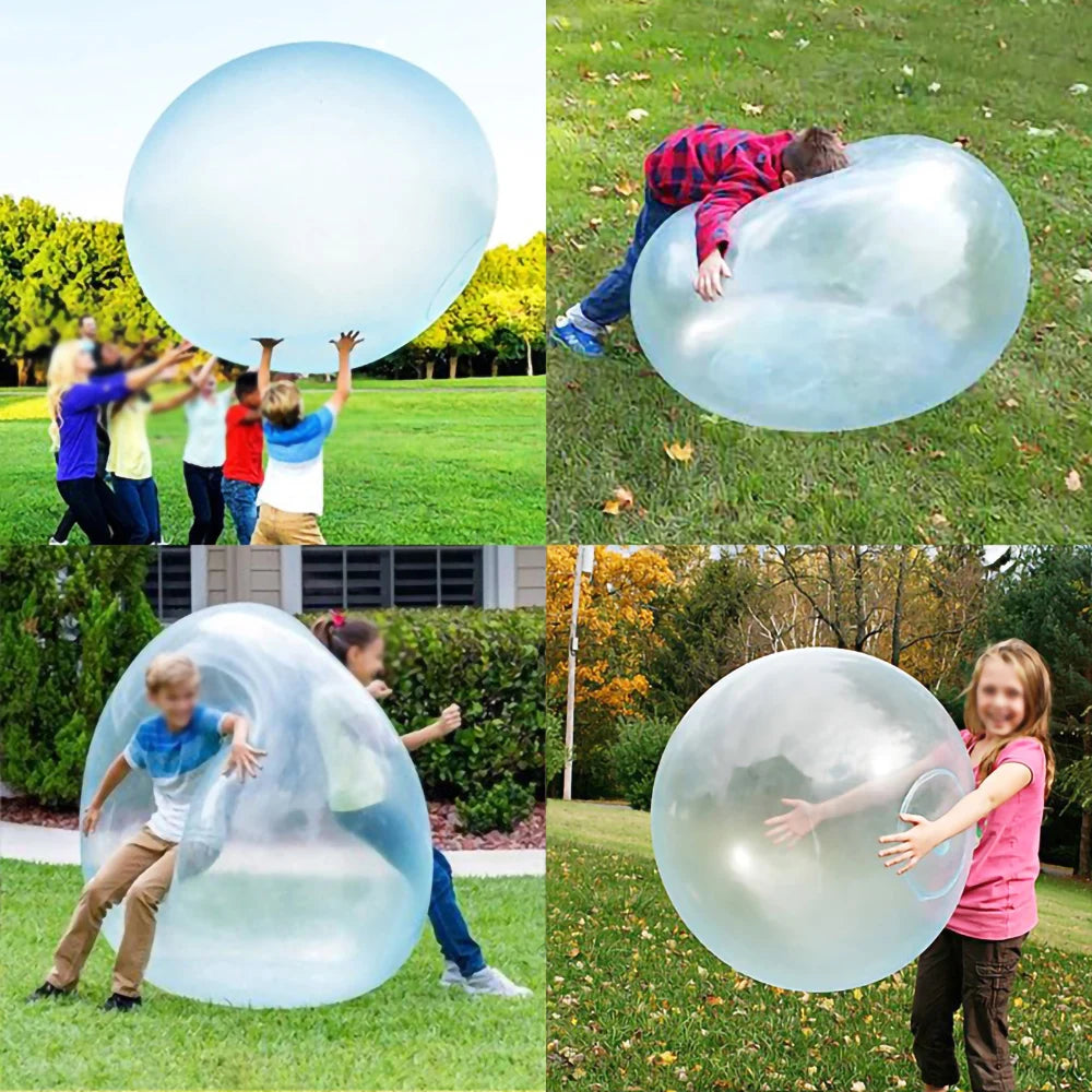 Kids Blow Up Balloon Toy Children Outdoor Soft Air Water Filled Bubble