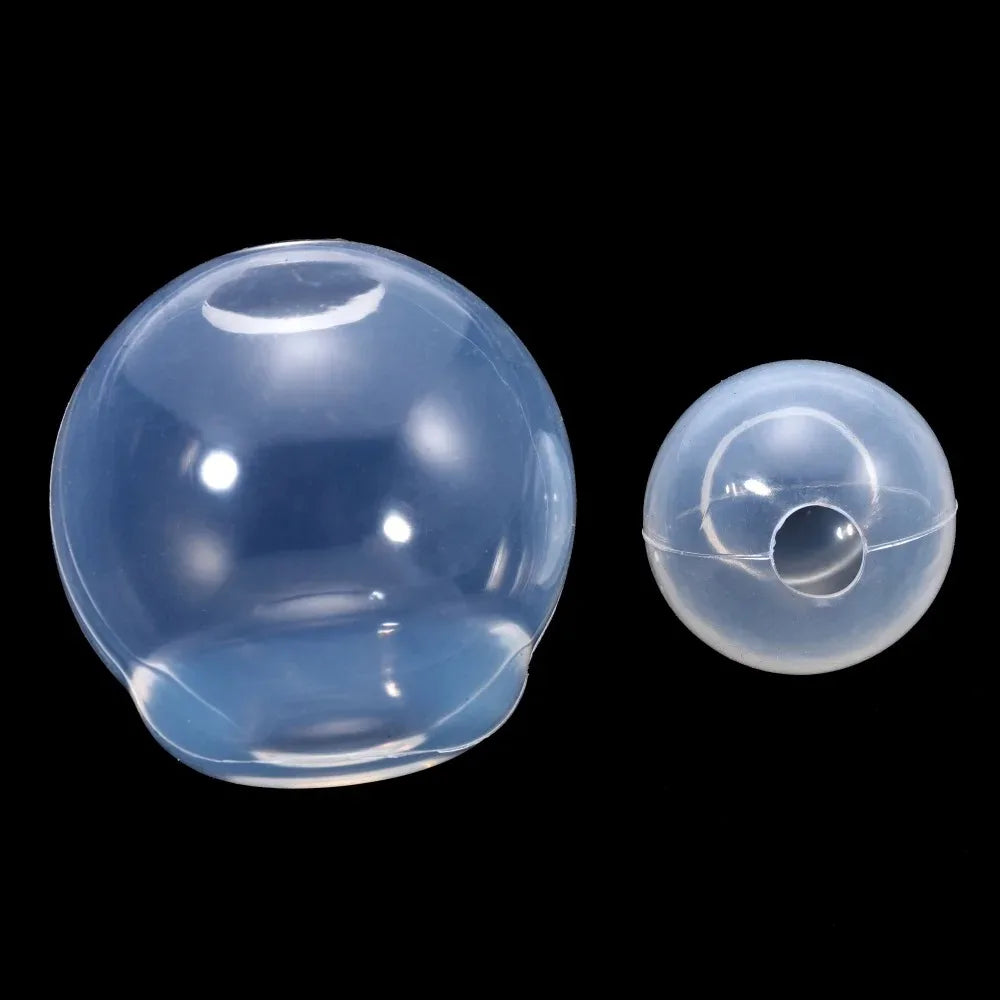 20-100mm Ball Shape Silicone Mold 3D Planet Ball Epoxy Resin Mould for