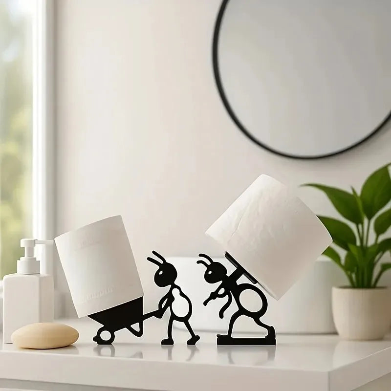 Cute Simple Animal Tissue Holder -Minimalist And Practical Paper Roll