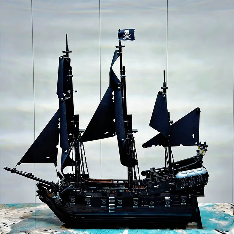 2025 NEW MOC 2862 PCS Black Pearl Pirate Ship Building Blocks Vessel