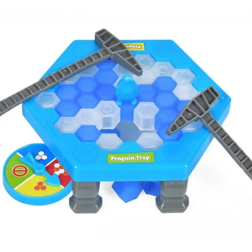 Mini Interactive Indoor Board Game Trap Ice Break Save Penguin Parent