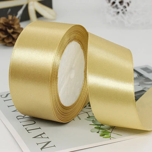 25yards/Roll 40mm Satin Ribbons Crafts Bow DIY Gift Wrap Wine Red