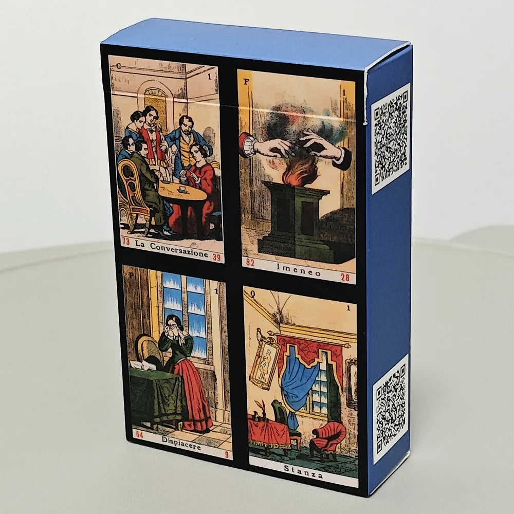 52 Pcs Oracle Sibyl Cards 9*6cm Every Day Oracle Deck Sibilla Italian
