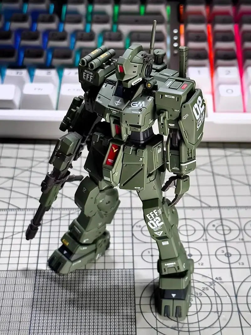 New XFS HG Rgm-79s Gm Spartan 1/144 Scale Assembly Model Kit Action