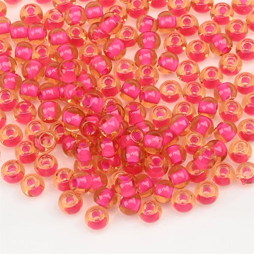 4.0mm Czech Glass Mini Beads Dye Core Small Glass Beads for DIY Making
