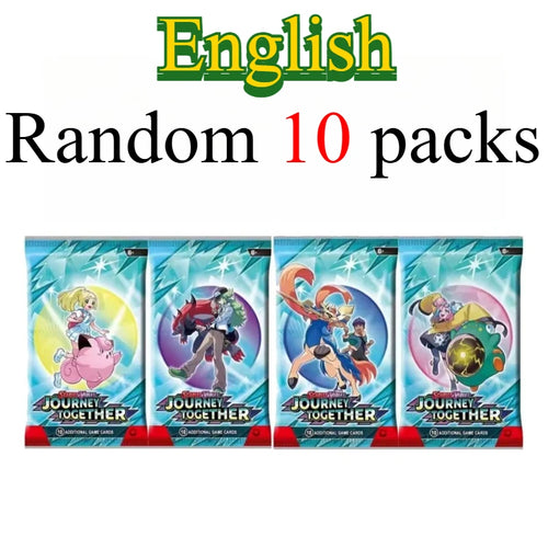 10 Pokémon Card Packs, Bright Stars,151 Prismatic Evolutions,PALDEAN
