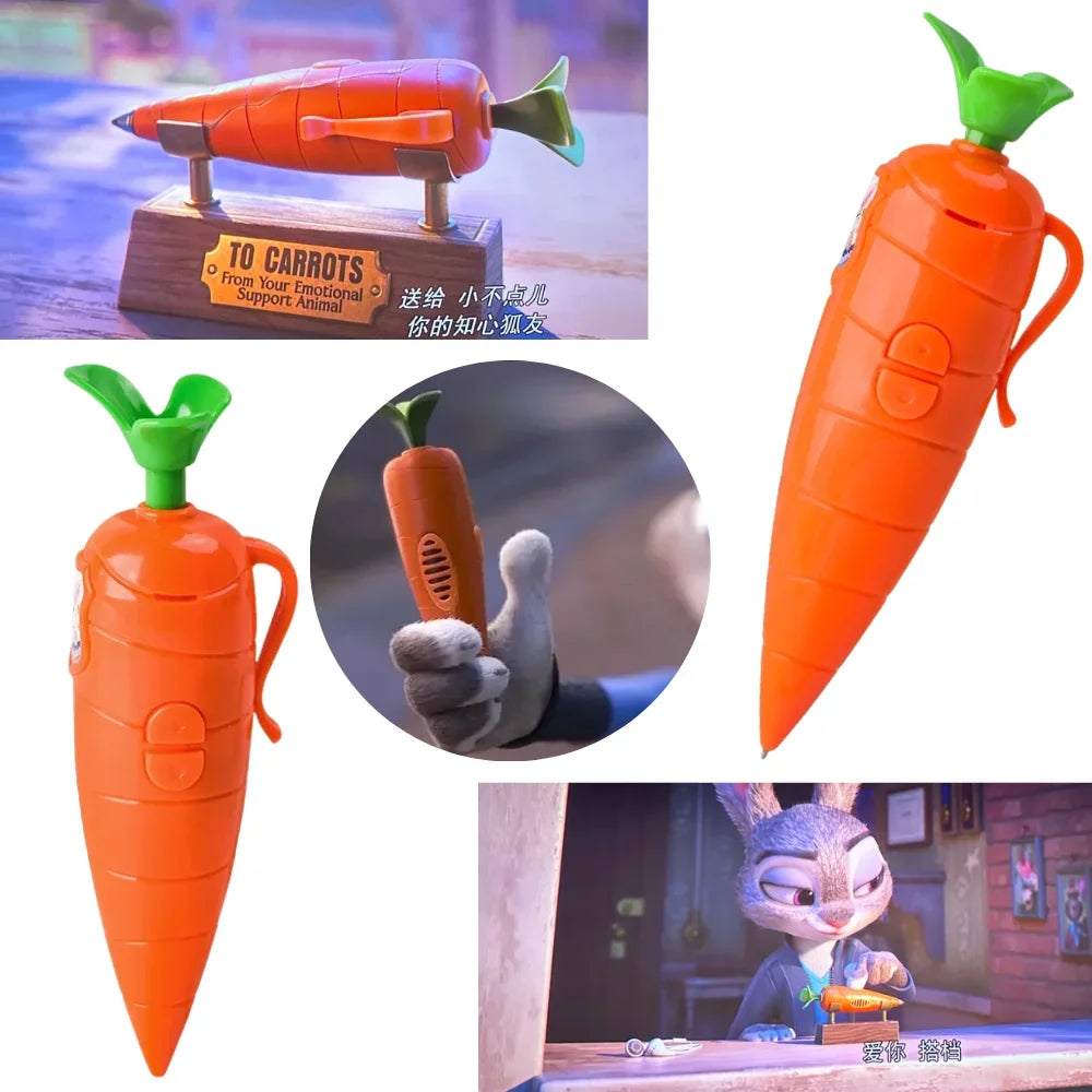 Judy & Nick Carrot Voice Recorder Electronic Sound Toy Can Write