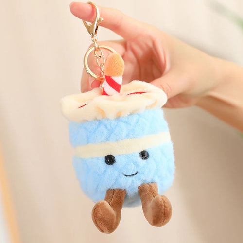 New Cartoon Egg Stuffed Toy Expression Food Bread Toast Series