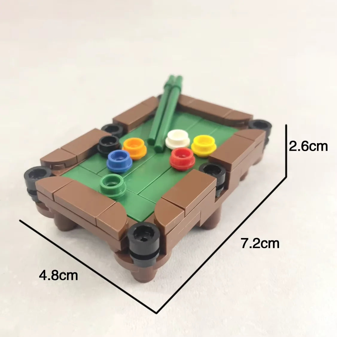 New Creative Desktop Decorative Shrimp Building Blocks Balance Frame