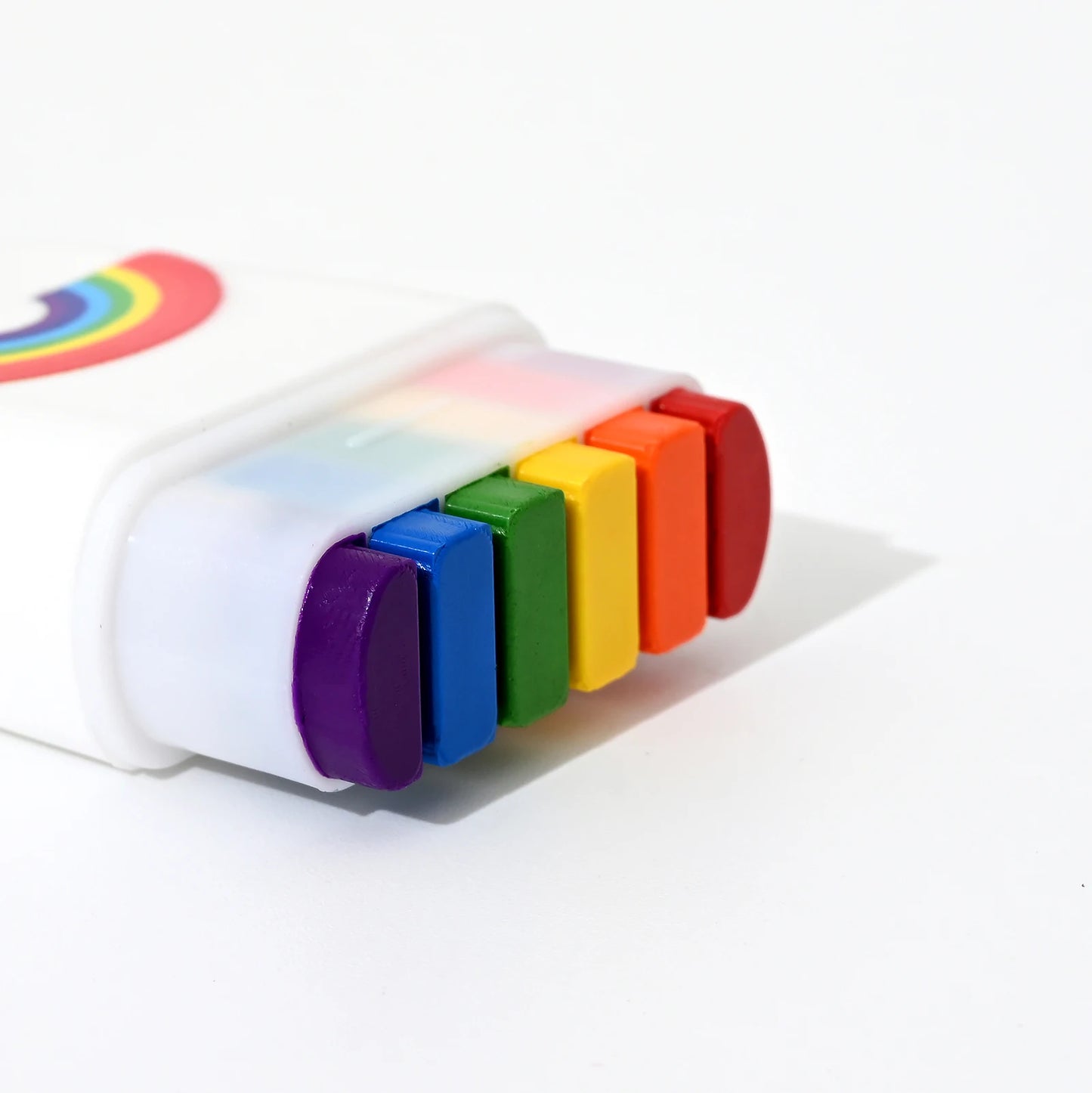 2 Pcs Rainbow Crayon Paint Color Set - Birthday Party Colorful Theme