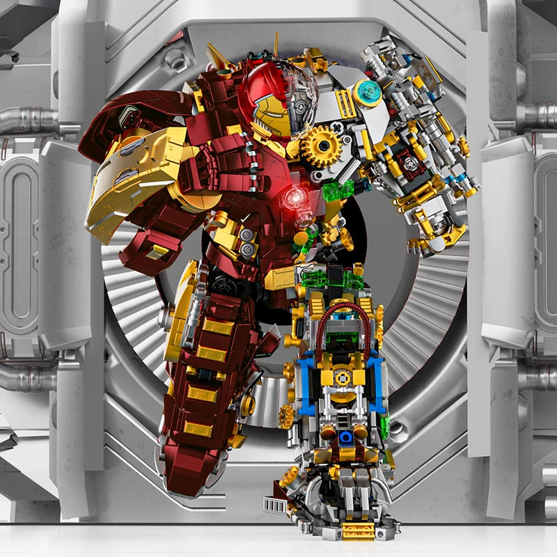 2700+pcs Iron Heroes Blocks Action Figures Mark Building Sets Buster