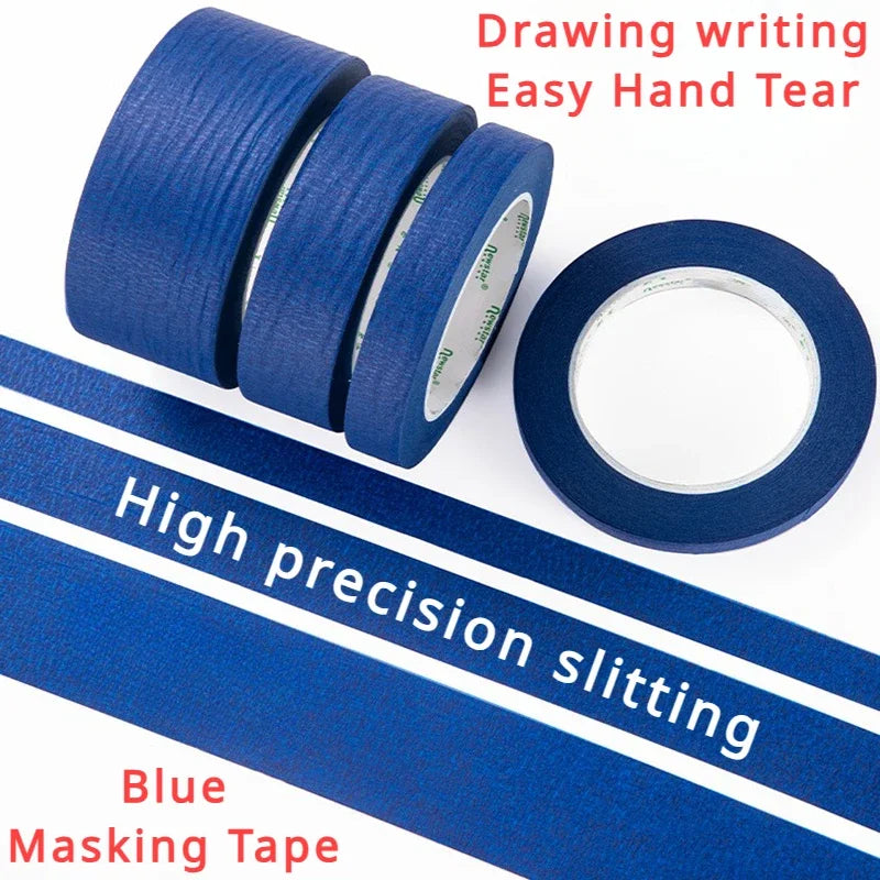 3 Roll/Set Paint Tape Multi-Surface Masking Easy Removal Paint Tape