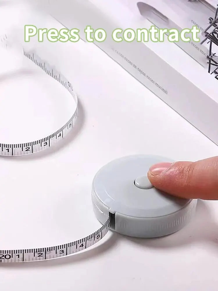 1pc Soft Tape Measure Body Sewing Flexible Ruler For Weight Loss