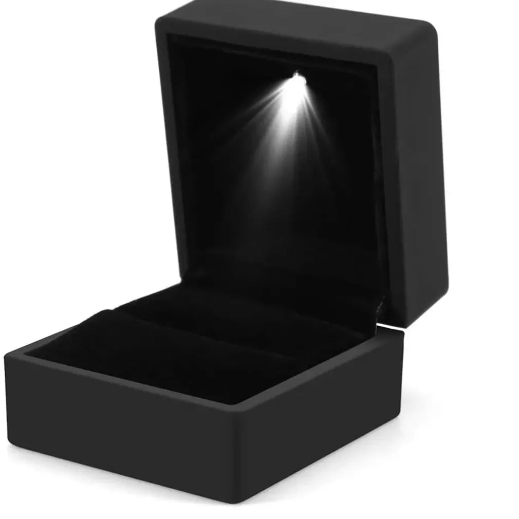Wholesale LED Ring Box Jewelry Box for Wedding Ring Engagement Ring