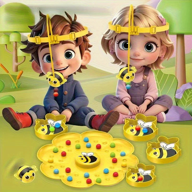 Little Bumblebee Multifunctional Board Game Puzzle Fishing Toys