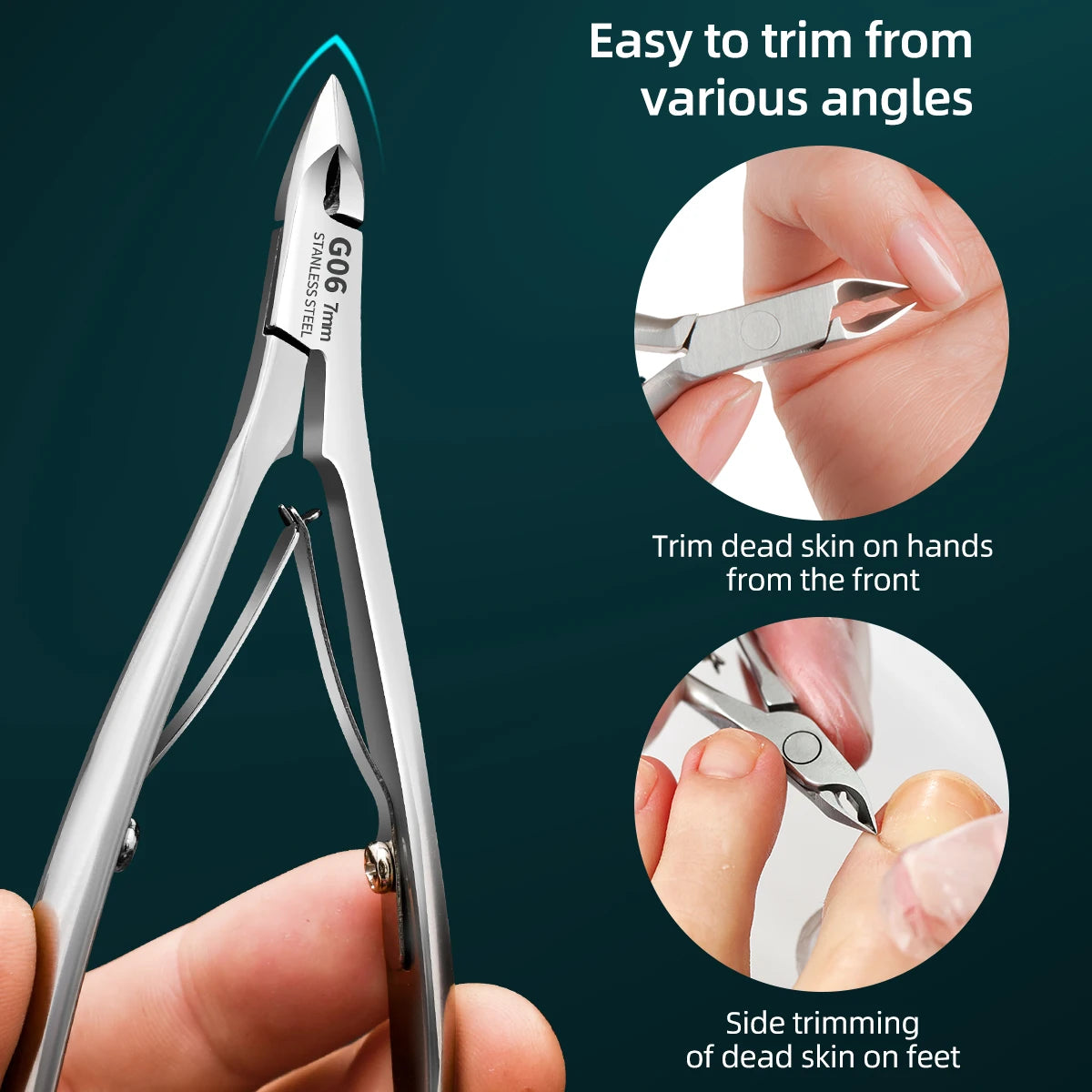 Russian Ieather Clippers Professional Nail Salon Tools Vietnam Craft